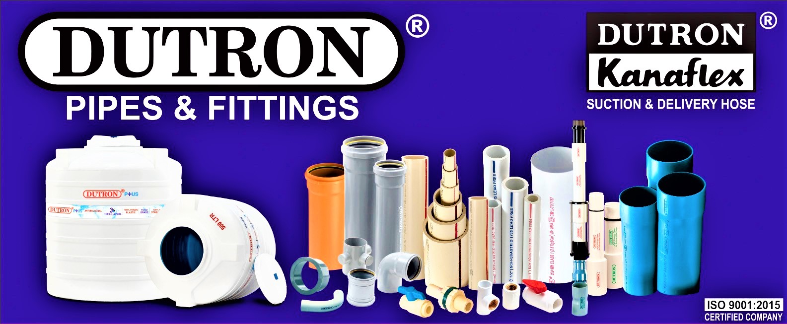 Dutron Products in Chittorgarh, Bhilwara, Rajsamand – Dutron Distributors
